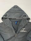 Nippon Blue Fighter Full-Zip Mask Graphic Hoodie – Black (L)