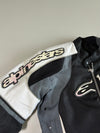 Alpinestars Black & White Technical Racing Jacket Padded (M)