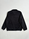 Vintage Fila Black Fleece Quarter-Zip Embroidered Logo Sweatshirt (2XL)