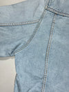 Vintage Levi’s Two Horse Light Wash Cropped Denim Trucker Jacket (XL)