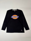 Dickies Black Long Sleeve Logo T-Shirt – Since 1922 Original (L)