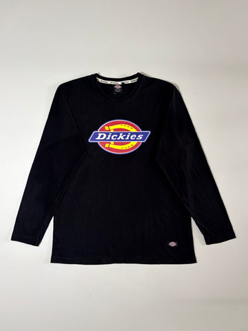 Dickies Black Long Sleeve Logo T-Shirt – Since 1922 Original (L)