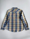 Levi’s Slim Fit Western Plaid Shirt Pearl Snap Buttons, Dual Chest Pockets, (XL)