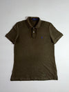 Polo Ralph Lauren Olive Green Custom Fit Polo T-Shirt (L)