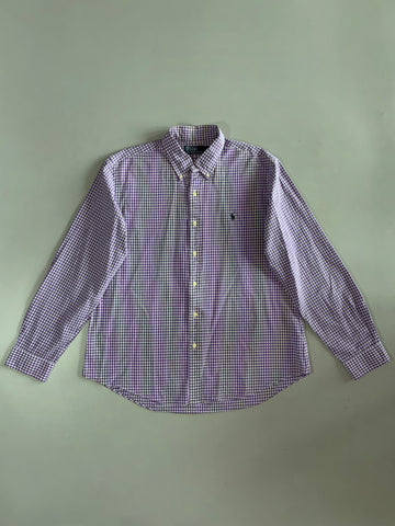 Polo Ralph Lauren Purple Gingham Check (XL)