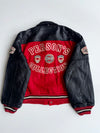 Vintage 1976 Person’s 1976 Collection Red Wool Black Leather m(S)