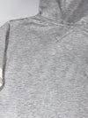 Tommy Hilfiger Port Full-Zip Hoodie – Grey Melange with Striped Sleeve (M)