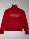 Y2K Puma x Motorola Red Full Zip Track Jacket (XS/S)