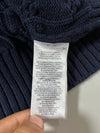 Polo Ralph Lauren Navy Cable Knit Crewneck Sweater (XL)