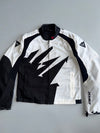 Dainese | White Black Padded Racing Jacket | (M)