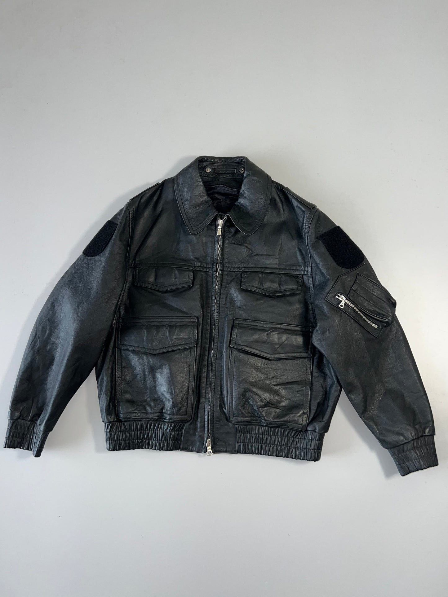 ZUltra Premium (RARE) Original Leather Jacket (Double zip tech) (S/M)