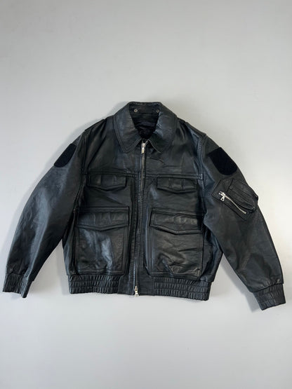 ZUltra Premium (RARE) Original Leather Jacket (Double zip tech) (S/M)