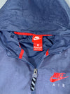 Nike Air Colorblock Hooded Zip-Up Windbreaker – Navy, Size (S)