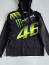VR46 Valentino Rossi x Monster Energy Official Racing Apparel Full-Zip Hoodie (L)