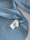 ZPolo*Ralph*Lauren*Original Light Blue Chambray Shirt (RARE) with QR (XL)