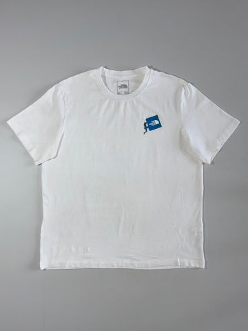 The North Face Box Logo Climbing Tee – White (L)