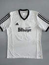 Adidas Climalite Bitburger Sponsor Football Jersey – White (L/XL)
