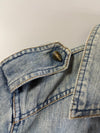 Y2K Dolce & Gabbana D&G Jeanius Military Cargo Denim Jacket (S)