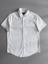 Tommy Hilfiger | Slim Fit Geo Print Short Sleeve Shirt | White (S)