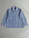 Tommy Hilfiger Striped Button-Up Shirt – Blue/White  Size (2XL)