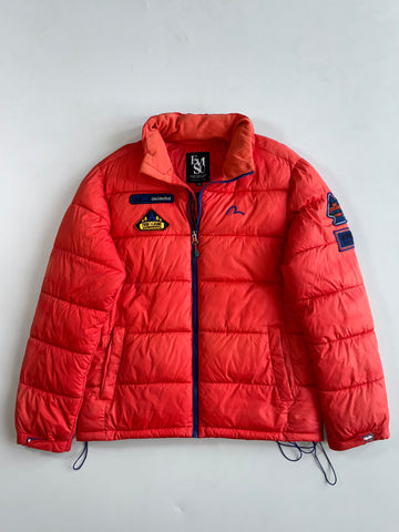 Evisu Unlimited Camp Patch Puffer Jacket (M)