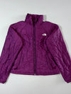 The North Face Full-Zip Puffer Jacket - Purple, Women’s  (XS)
