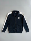 Puma T7 Classics Full-Zip Track Jacket – Black & White (M)