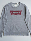 Levi’s Grey Batwing Logo Crewneck Sweatshirt (Xl)