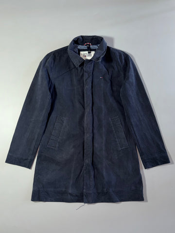 Tommy Hilfiger Denim Navy Cotton Mac Coat Women’s (M)