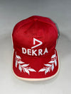 Vintage Michael Schumacher Collection DEKRA Laurel Red Cap (Adjustable)