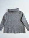 Tommy Hilfiger Grey Chunky Ribbed Turtleneck Sweater  women’s (S)
