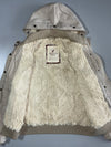 AMERICAN EAGLE | Sherpa-Lined Hooded Bomber (M)