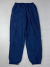 Vintage 90s Nike Lined Nylon Track Pants with Zip Ankles (W:30) (L:43)