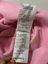 Vintage Devil Nut Pink Zebra Print Zip-Up Hoodie — (S)