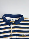 Lacoste Striped Polo Navy/White/Yellow (Xl)