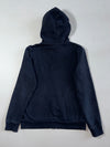 Vintage Puma Black Logo Tape Zip-Up Hoodie (S)