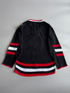 Chicago Blackhawks NHL Hockey Jersey Black Home Jersey (XL/XXL)