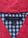 Tommy Hilfiger Faded Red Cotton Harrington Jacket – Plaid Lined (M)