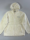 New Balance Sherpa Fleece Zip Hoodie – Cream/Ivory (XL)