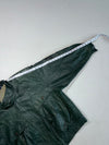 Vintage Rotary Group Dark Green Leather Oversized Bomber Jacket (XL/2XL)
