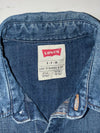 Vintage Levi's Medium Wash Western Denim Shirt (S)