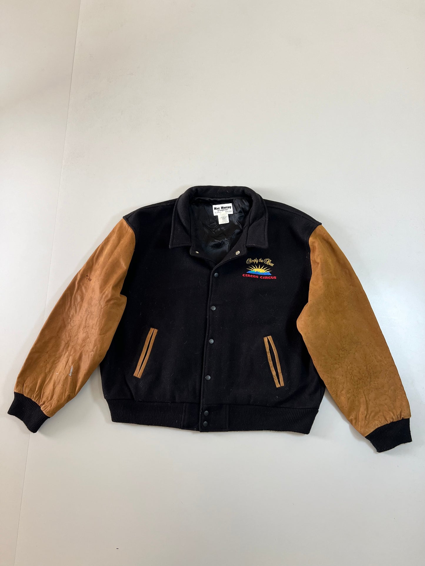 ZMac Murray Super Premium Varsity Jacket OG Leather Sleeves (XL/2XL)
