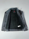 Quiksilver Grey Washed Harrington Jacket  (M)