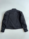 Vanucci Black Textile Motorcycle Riding Jacket – Quilted Liner (XL)