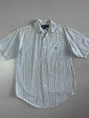 Ralph Lauren Plaid Short Sleeve Shirt (L)