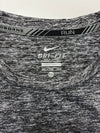 Nike Dri-FIT Run Sleeveless Training Tank – Heather Grey / Black (XL)