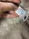 Fila Cream Sherpa Fleece Snap Jacket (S)