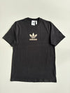 Adidas Originals Trefoil Logo Tee – Washed Black | (S)