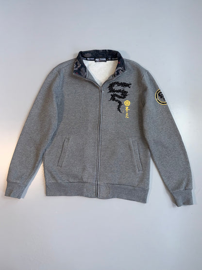 !        Big Train Japanese Dragon Zip Jacket Grey (M)