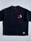 Evisu Embroidered Seagull Logo Tee  Black (XL)
